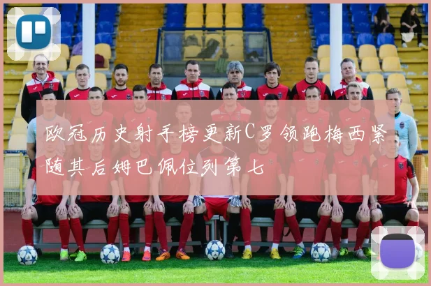 欧冠历史射手榜更新C罗领跑梅西紧随其后姆巴佩位列第七