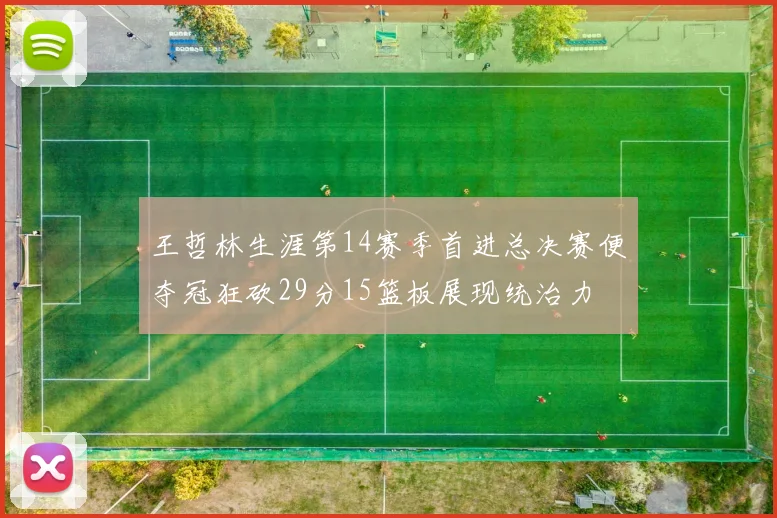 王哲林生涯第14赛季首进总决赛便夺冠狂砍29分15篮板展现统治力